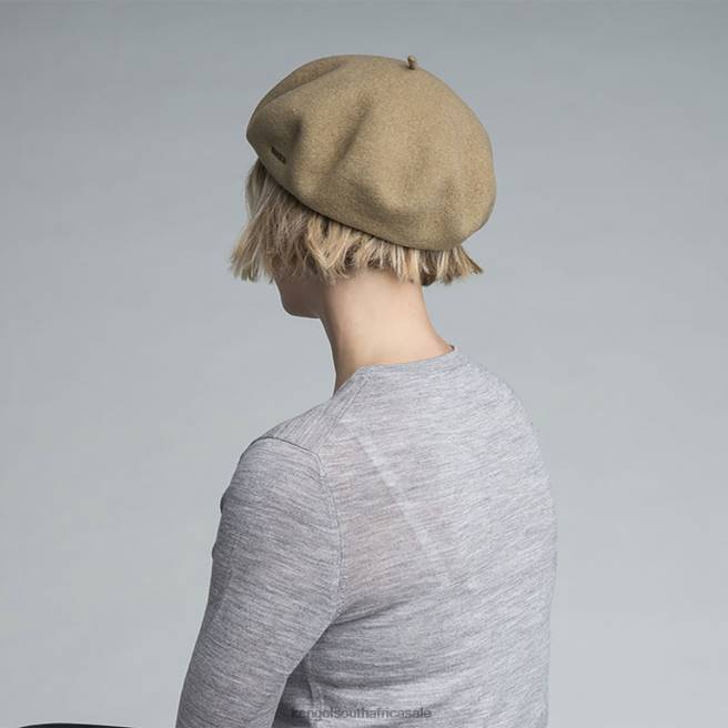 Kangol Unisex FB6D428 Anglobasque Beret Accessories Camel