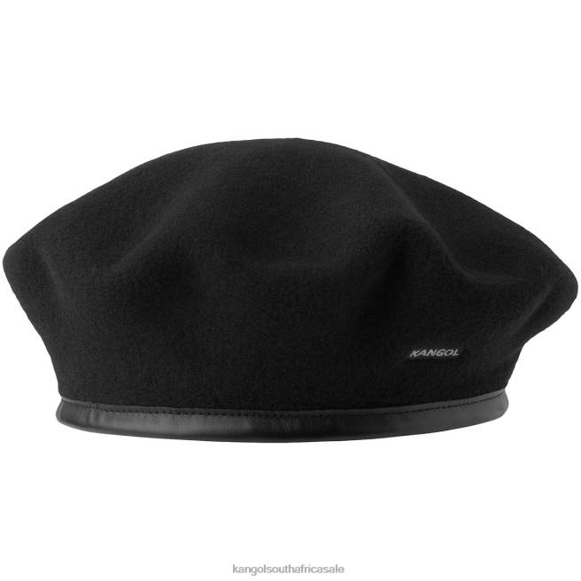 Kangol Unisex FB6D430 Monty Wool Beret Accessories Black