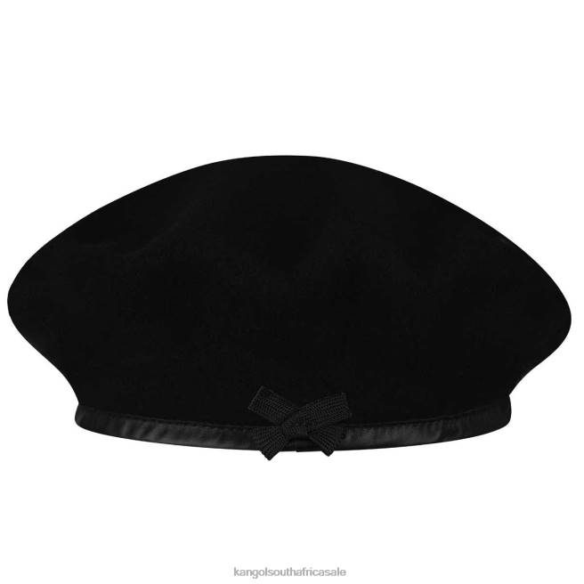 Kangol Unisex FB6D430 Monty Wool Beret Accessories Black