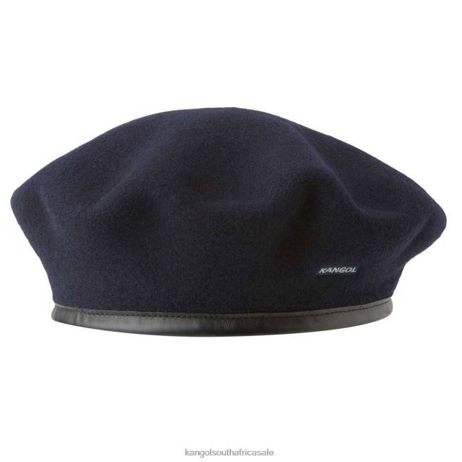 Kangol Unisex FB6D431 Monty Wool Beret Accessories Dark Blue