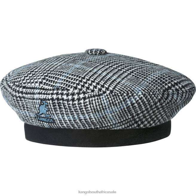 Kangol Unisex FB6D434 Show Your Teeth Beret Accessories Black/Blue