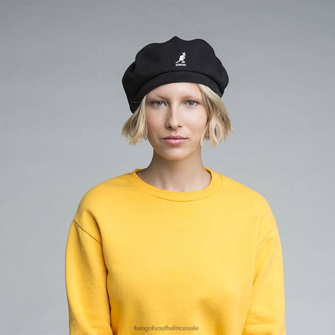 Kangol Unisex FB6D436 Wool Jax Beret Accessories Black