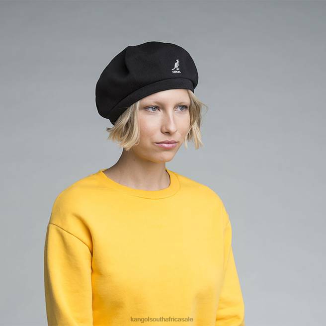 Kangol Unisex FB6D436 Wool Jax Beret Accessories Black