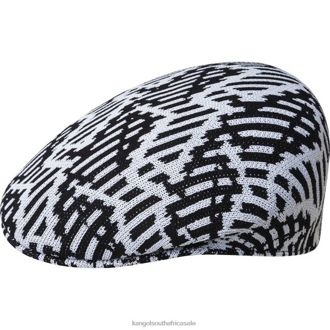 Kangol Unisex FB6D43 Falling Scales 504 Accessories Black/White