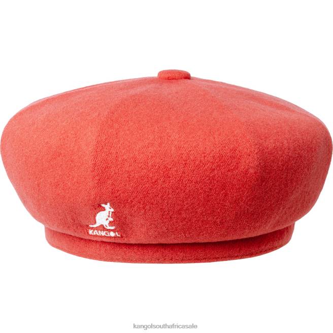 Kangol Unisex FB6D441 Wool Jax Beret Accessories Cherry Glow