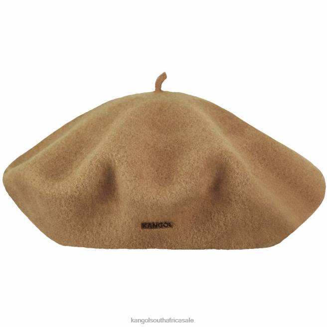 Kangol Unisex FB6D443 Modelaine Beret Accessories Camel