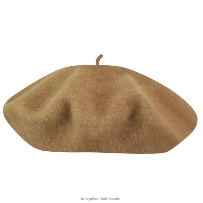 Kangol Unisex FB6D443 Modelaine Beret Accessories Camel