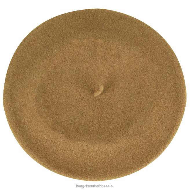 Kangol Unisex FB6D443 Modelaine Beret Accessories Camel