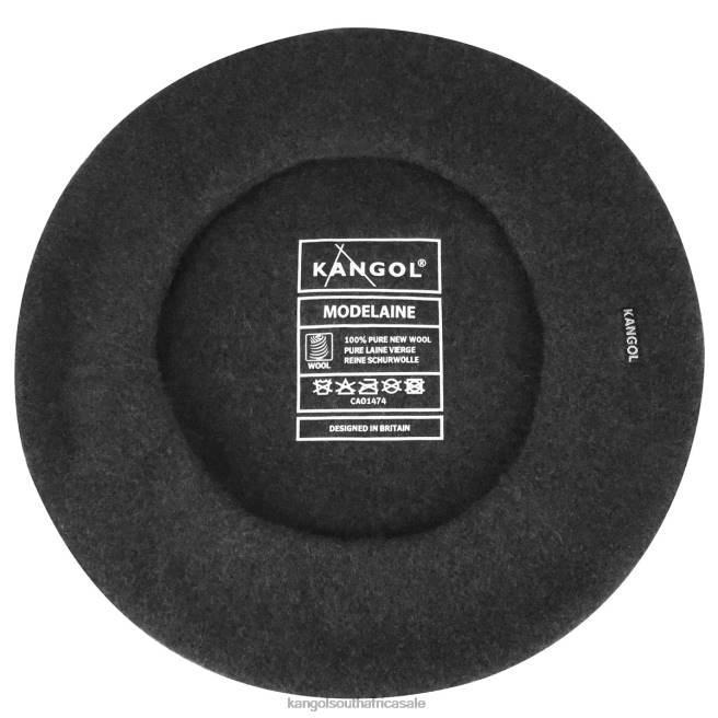 Kangol Unisex FB6D444 Modelaine Beret Accessories Dark Flannel
