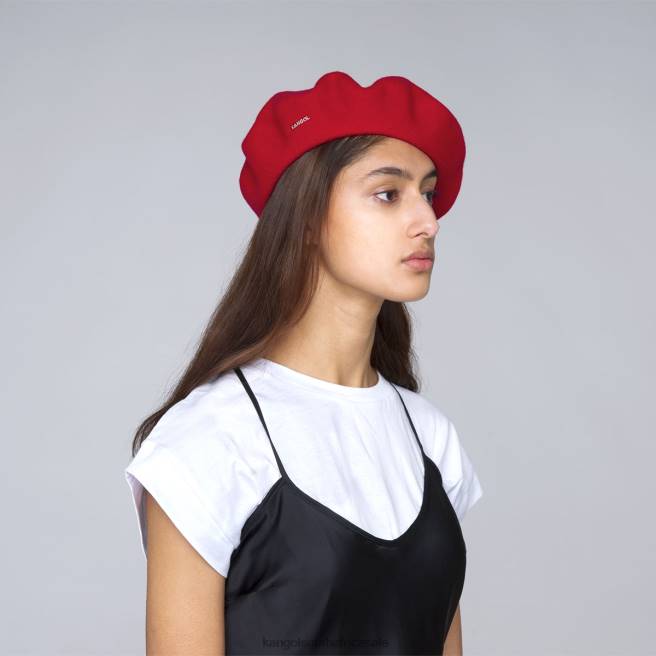 Kangol Unisex FB6D448 Modelaine Beret Accessories Red