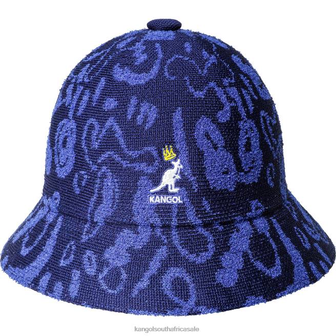 Kangol Unisex FB6D475 Street King Casual Accessories Starry Blue/Navy