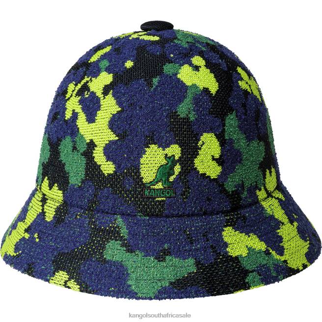 Kangol Unisex FB6D478 Nature Camo Casual Accessories Black Camo