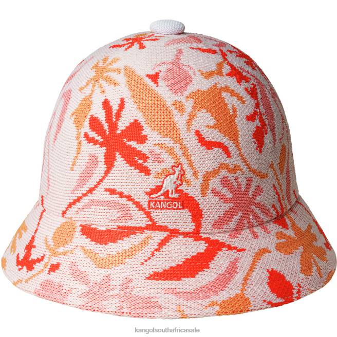 Kangol Unisex FB6D488 Street Floral Casual Accessories White Floral