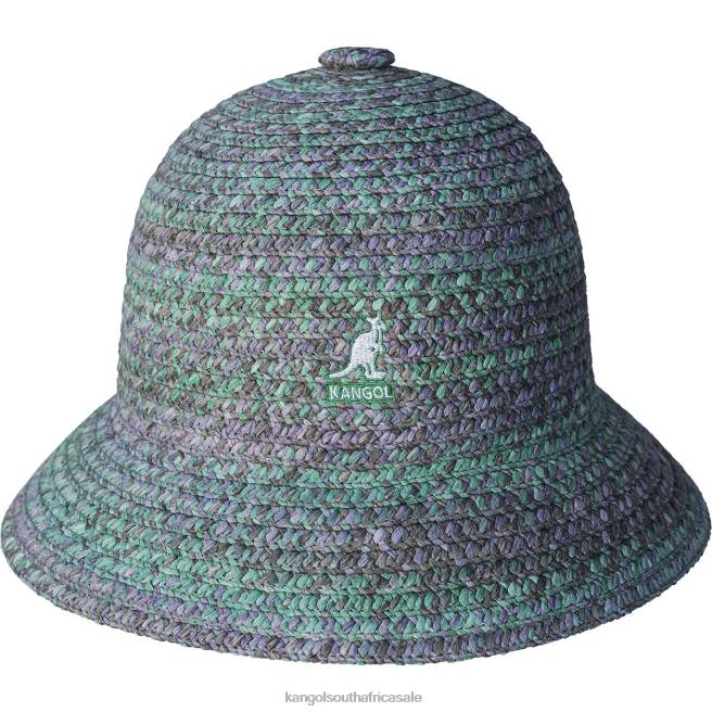 Kangol Unisex FB6D494 Braid Casual Accessories Turf Green Mix