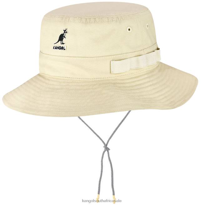 Kangol Unisex FB6D498 Utility Cords Jungle Hat Accessories Beige