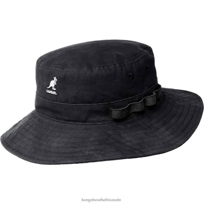 Kangol Unisex FB6D499 Utility Cords Jungle Hat Accessories Coal