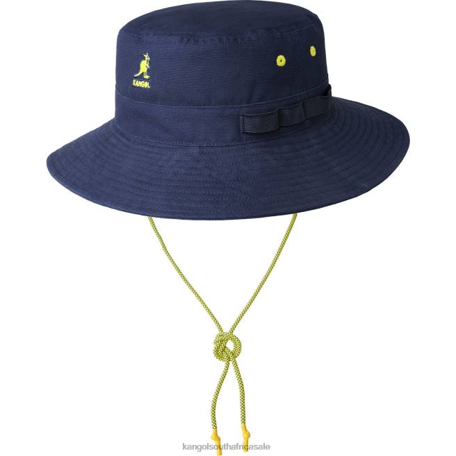 Kangol Unisex FB6D500 Utility Cords Jungle Hat Accessories Navy
