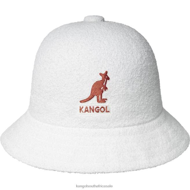 Kangol Unisex FB6D521 Big Logo Casual Accessories White