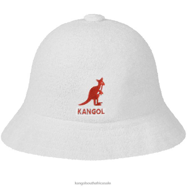 Kangol Unisex FB6D521 Big Logo Casual Accessories White