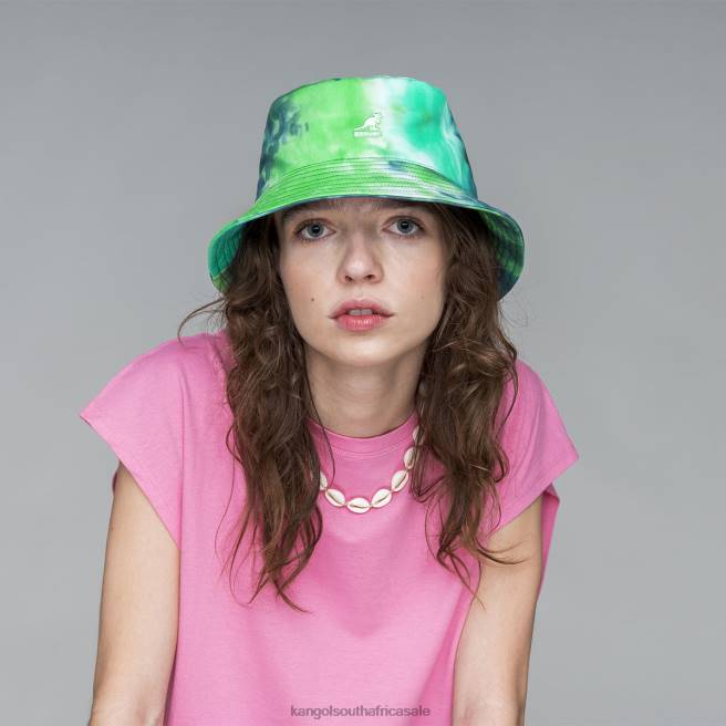 Kangol Unisex FB6D523 Tie Dye Bucket Accessories Ocean