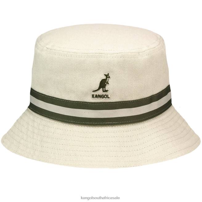 Kangol Unisex FB6D526 Stripe Lahinch Accessories Beige