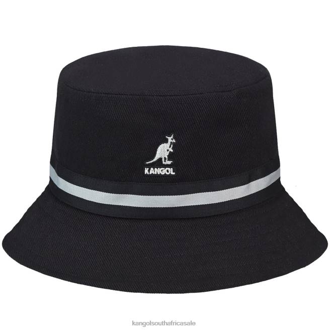 Kangol Unisex FB6D527 Stripe Lahinch Accessories Black