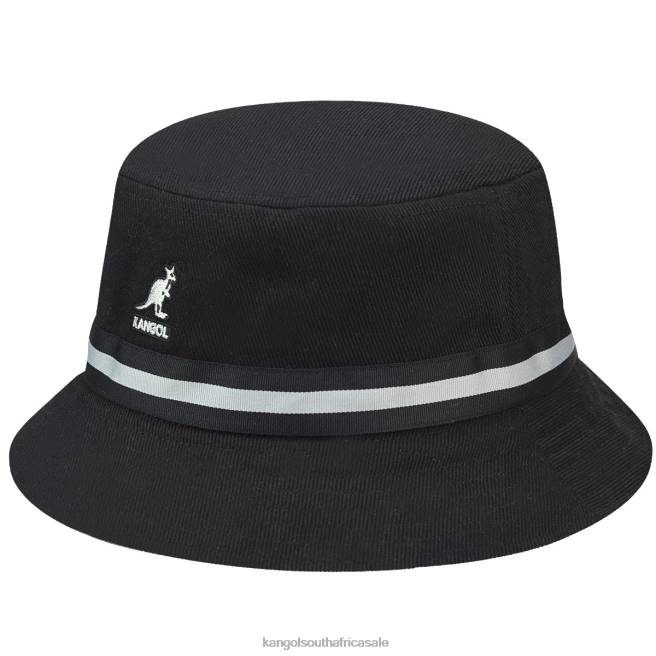 Kangol Unisex FB6D527 Stripe Lahinch Accessories Black
