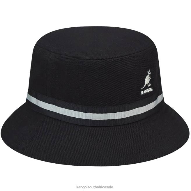 Kangol Unisex FB6D527 Stripe Lahinch Accessories Black