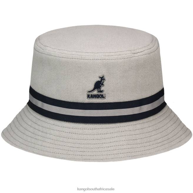 Kangol Unisex FB6D528 Stripe Lahinch Accessories Grey