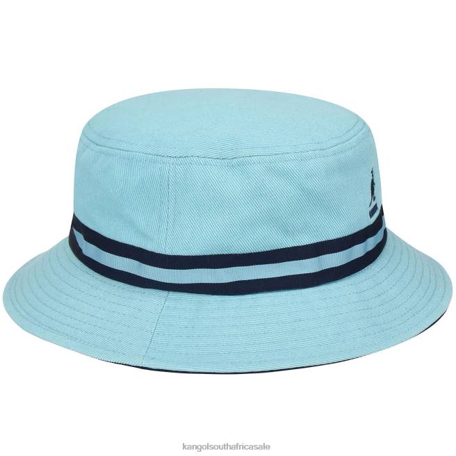 Kangol Unisex FB6D529 Stripe Lahinch Accessories Light Blue