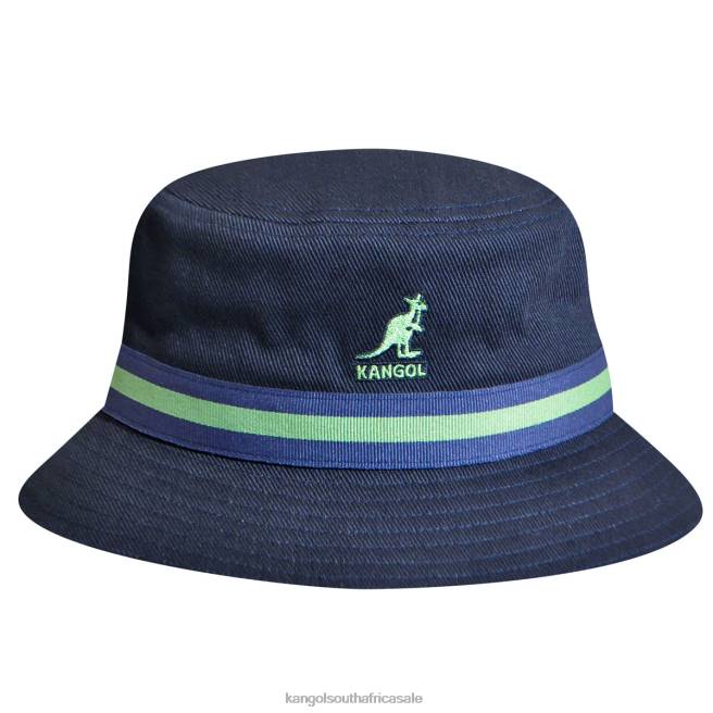 Kangol Unisex FB6D530 Stripe Lahinch Accessories Navy