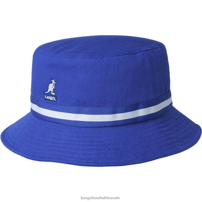 Kangol Unisex FB6D532 Stripe Lahinch Accessories Mykonos Blue