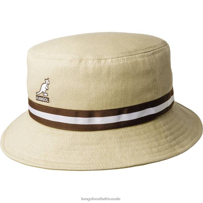 Kangol Unisex FB6D533 Stripe Lahinch Accessories Oat