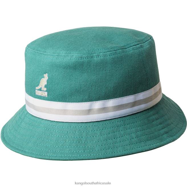 Kangol Unisex FB6D534 Stripe Lahinch Accessories Turf Green