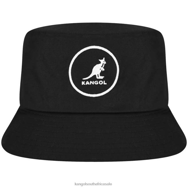 Kangol Unisex FB6D537 Cotton Bucket Accessories Black