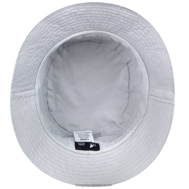 Kangol Unisex FB6D538 Cotton Bucket Accessories Light Grey
