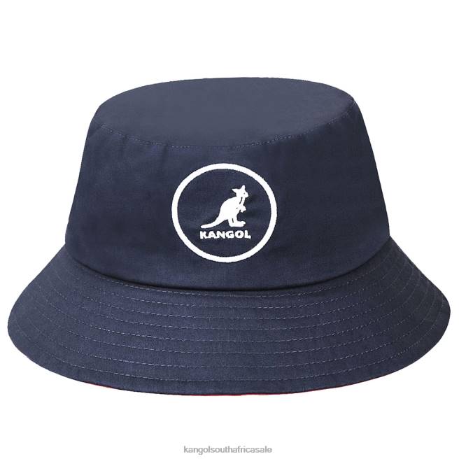 Kangol Unisex FB6D539 Cotton Bucket Accessories Navy