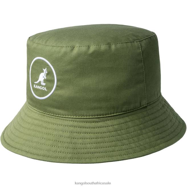 Kangol Unisex FB6D540 Cotton Bucket Accessories Olive