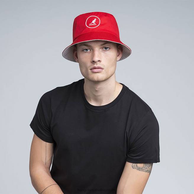 Kangol Unisex FB6D541 Cotton Bucket Accessories Rojo
