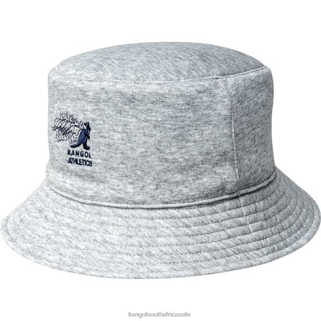Kangol Unisex FB6D547 Club Rev Bucket Accessories Light Grey Heather