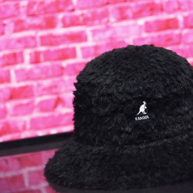 Kangol Unisex FB6D549 Furry Braid Lahinch Accessories Black