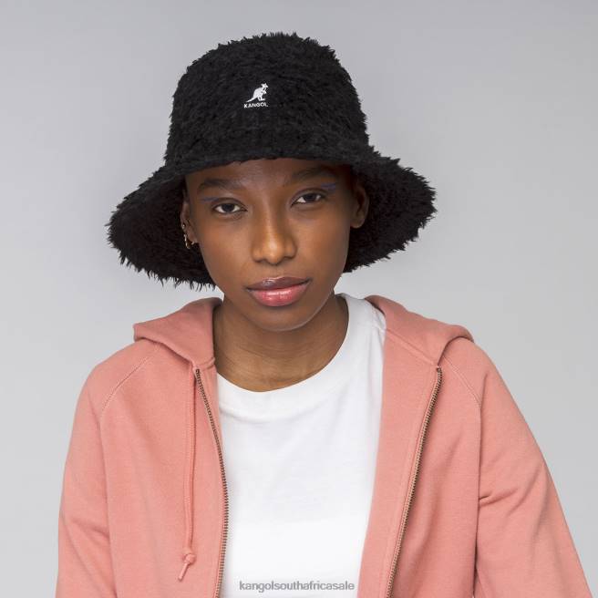 Kangol Unisex FB6D549 Furry Braid Lahinch Accessories Black