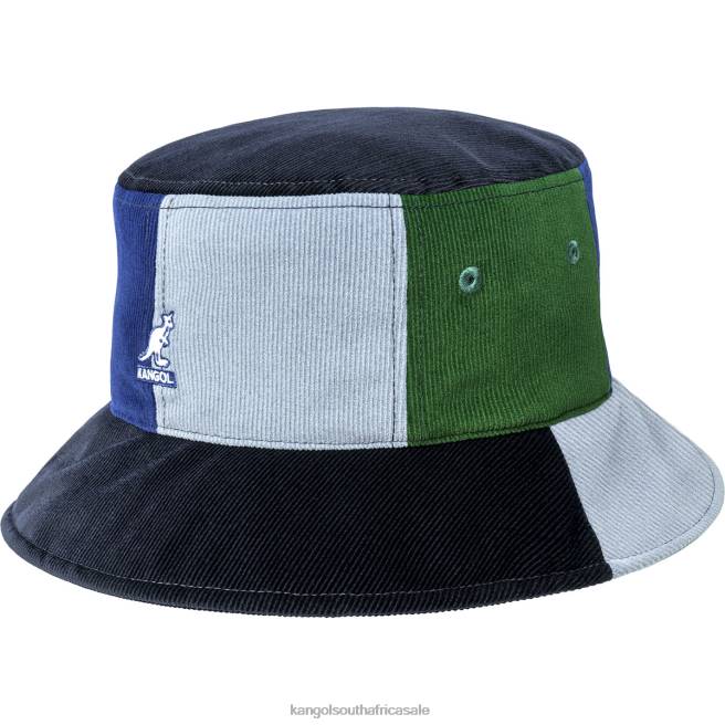 Kangol Unisex FB6D552 Contrast Pops Bucket Accessories Dark Blue/Multi