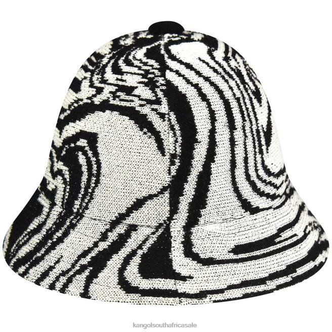 Kangol Unisex FB6D562 Liquify Casual Accessories Black/Cream