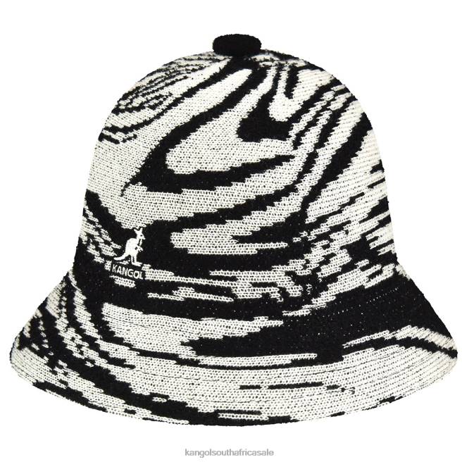 Kangol Unisex FB6D562 Liquify Casual Accessories Black/Cream