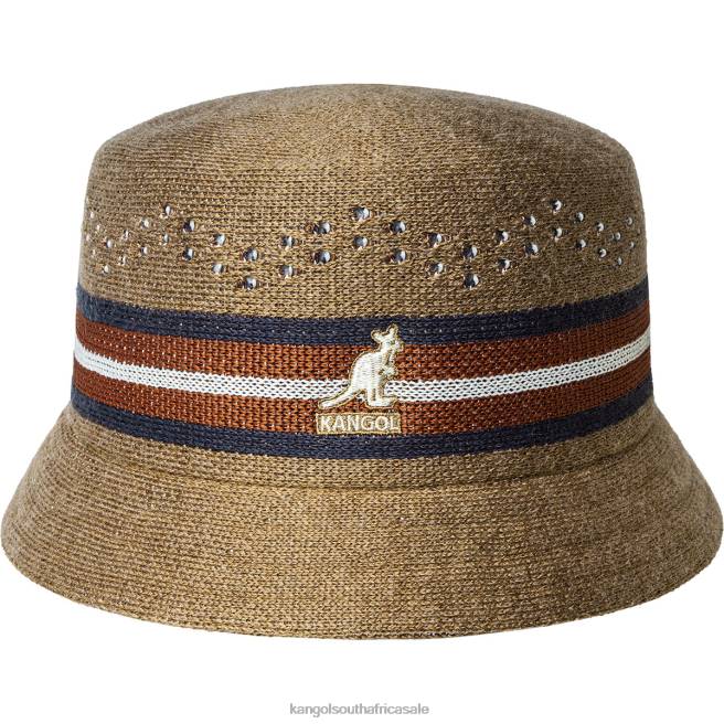 Kangol Unisex FB6D569 Slick Stripe Bin Accessories Black