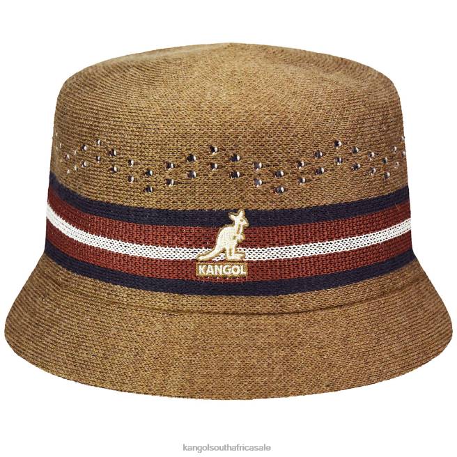 Kangol Unisex FB6D570 Slick Stripe Bin Accessories Camel
