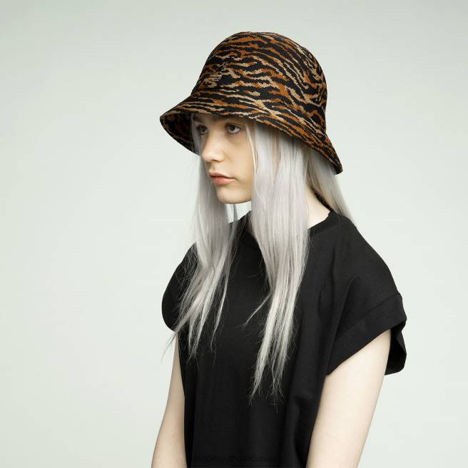 Kangol Unisex FB6D573 Carnival Casual Accessories Tan Tiger