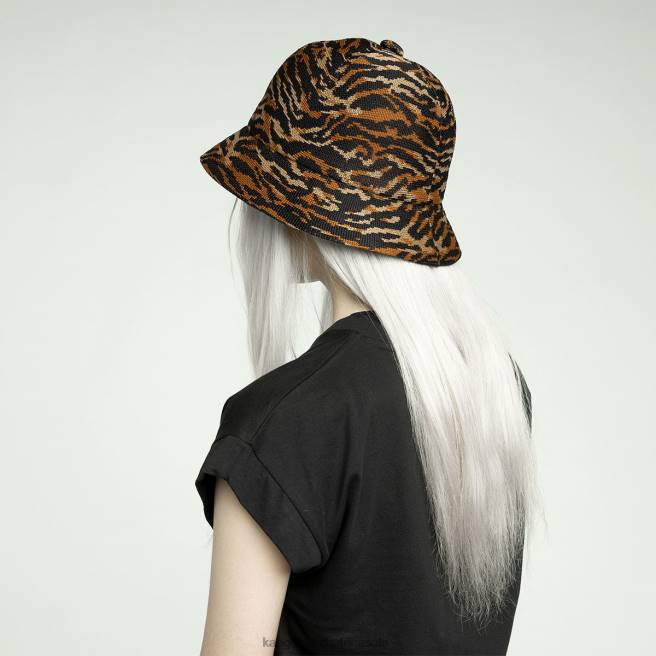 Kangol Unisex FB6D573 Carnival Casual Accessories Tan Tiger