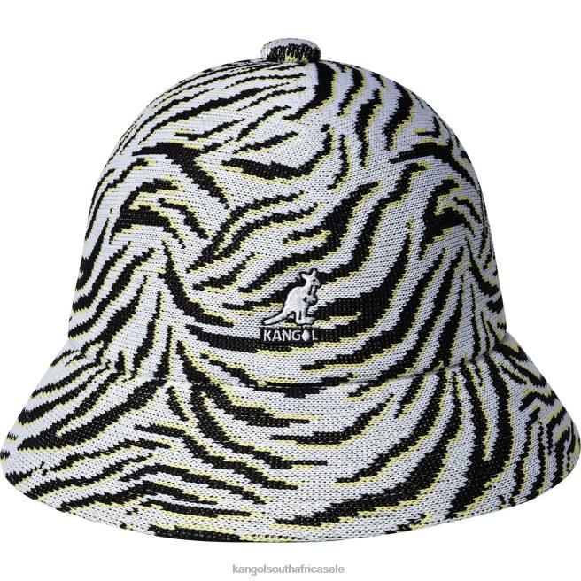 Kangol Unisex FB6D574 Carnival Casual Accessories White Zebra